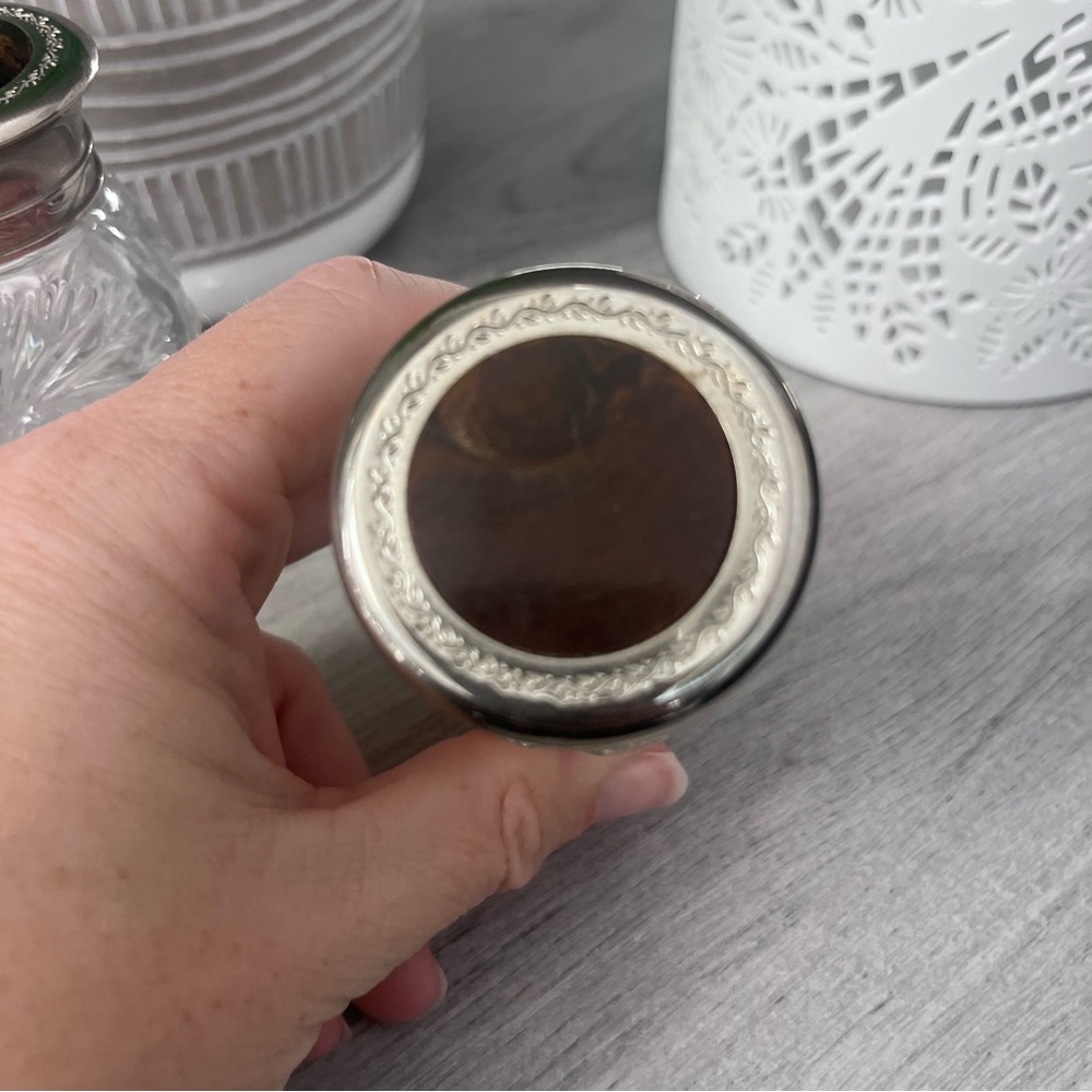 2 Vintage RALPH LAUREN Safari Perfume & Powder Jar **1 EMPTY** Climate Response - Picture 4 of 7
